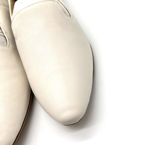 Naturalizer‎ Womens Size 7 7M Lorna Bone Cream Leather Flats Loafers Shoes - Picture 4 of 11